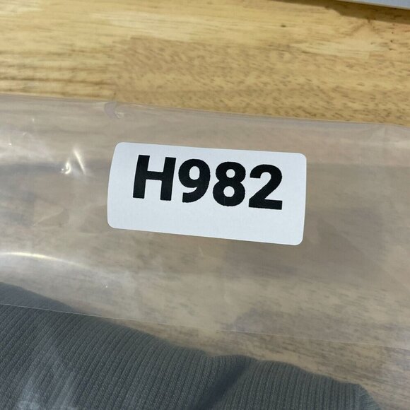 NEW Marine Layer Women's L Long Sleeve Henley Top Ribbed Olive Green - Picture 7 of 7